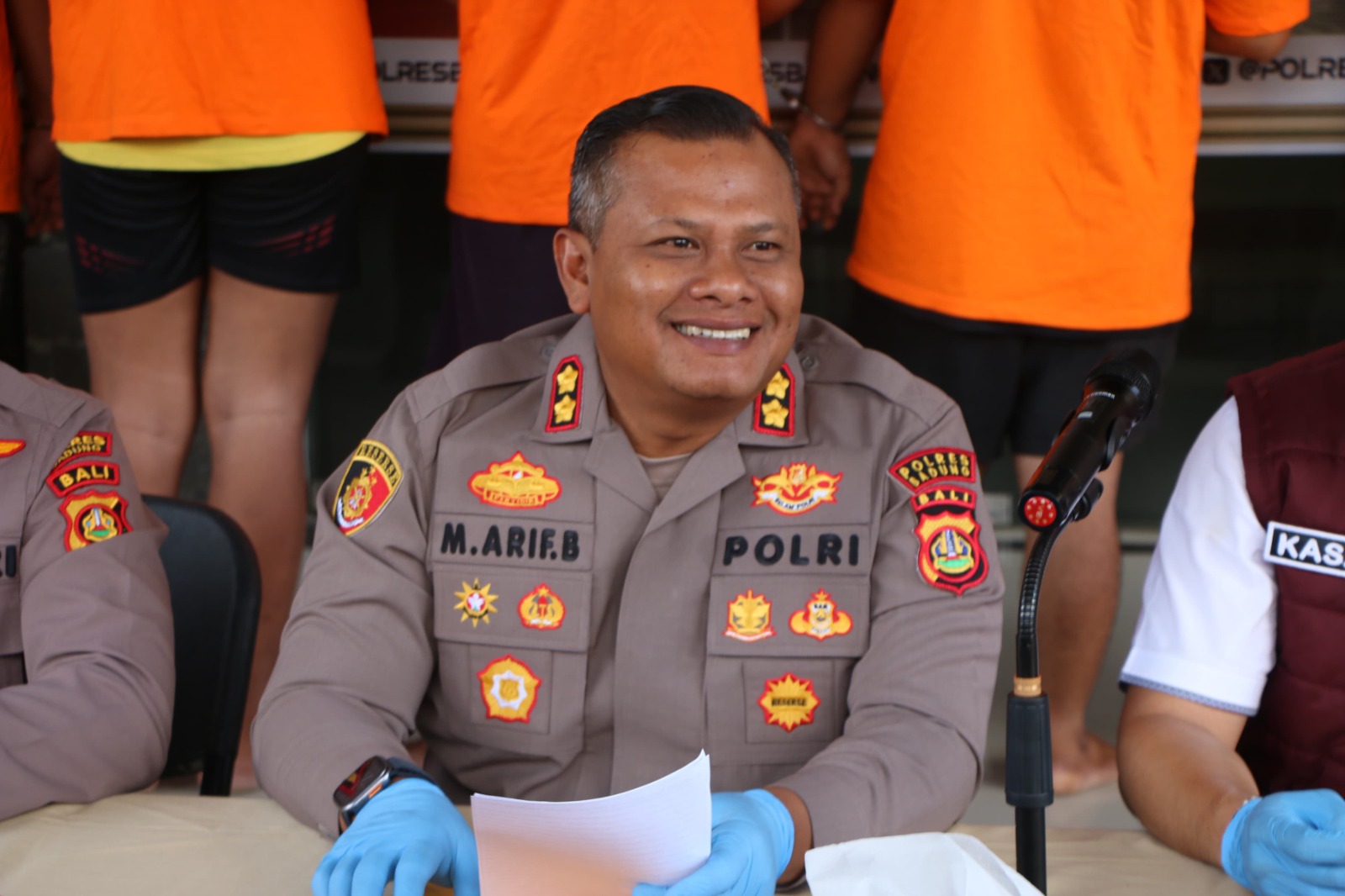 Tak Berkutik, 1 Pelaku Jambret dan 4 Pelaku Penganiayaan Diringkus Polres Badung