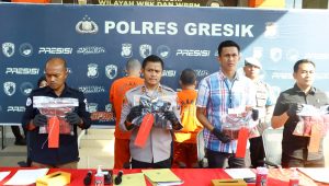 Polres Gresik Tangkap Pria Cabuli Anak Tiri di Driyorejo
