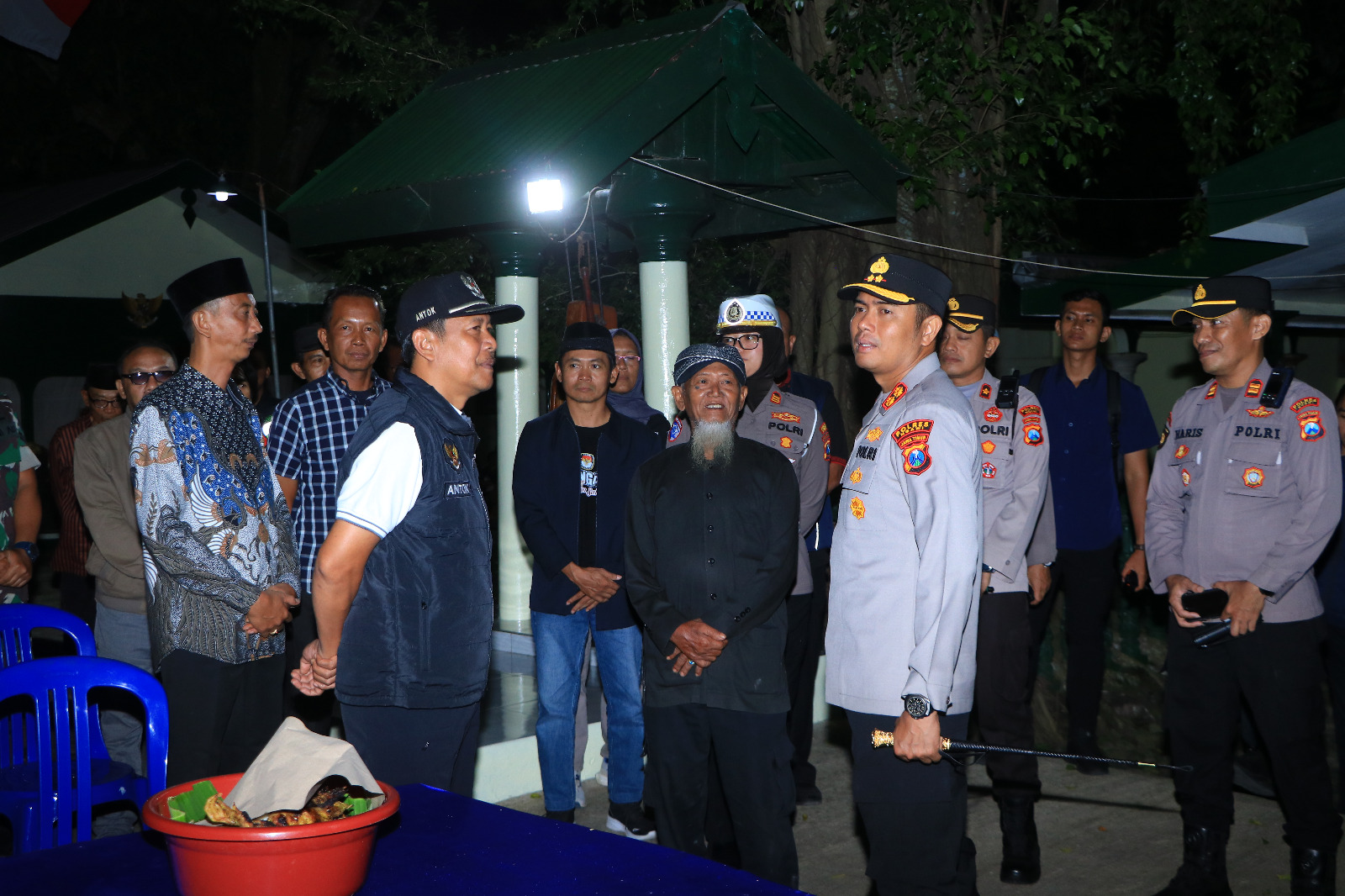 Amankan Malam 1 Suro, Polres Ngawi Gelar Patroli Skala Besar