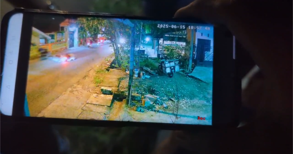 Tabrak Kucing Menyebrang Jalan, Pengendara Motor di Petiken Driyorejo Terjatuh 