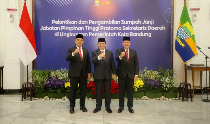 Pelantikan Iskandar sebagai Sekda Kota Bandung Dapat Sambutan Positif dari DPRD