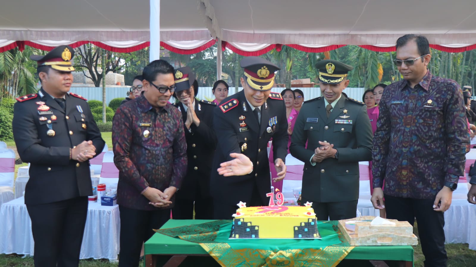 Polresta Denpasar Gelar Upacara HUT Bhayangkara ke-79 Tahun 2025