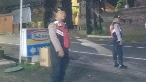 Blue Light Patrol Polsek Petang Wujud Kehadiran Polri di Tengah-tengah Masyarakat