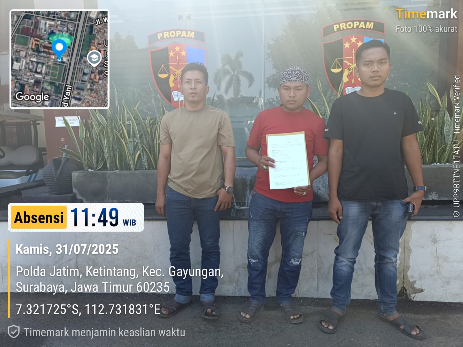 Pemilik Tembaga Endrosono Laporkan Kinerja Polsek Semampir ke Polda Jatim 