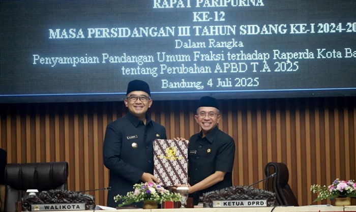 Pemkot Bandung dan DPRD Komit Bereskan Perubahan APBD 2025 Tepat Waktu