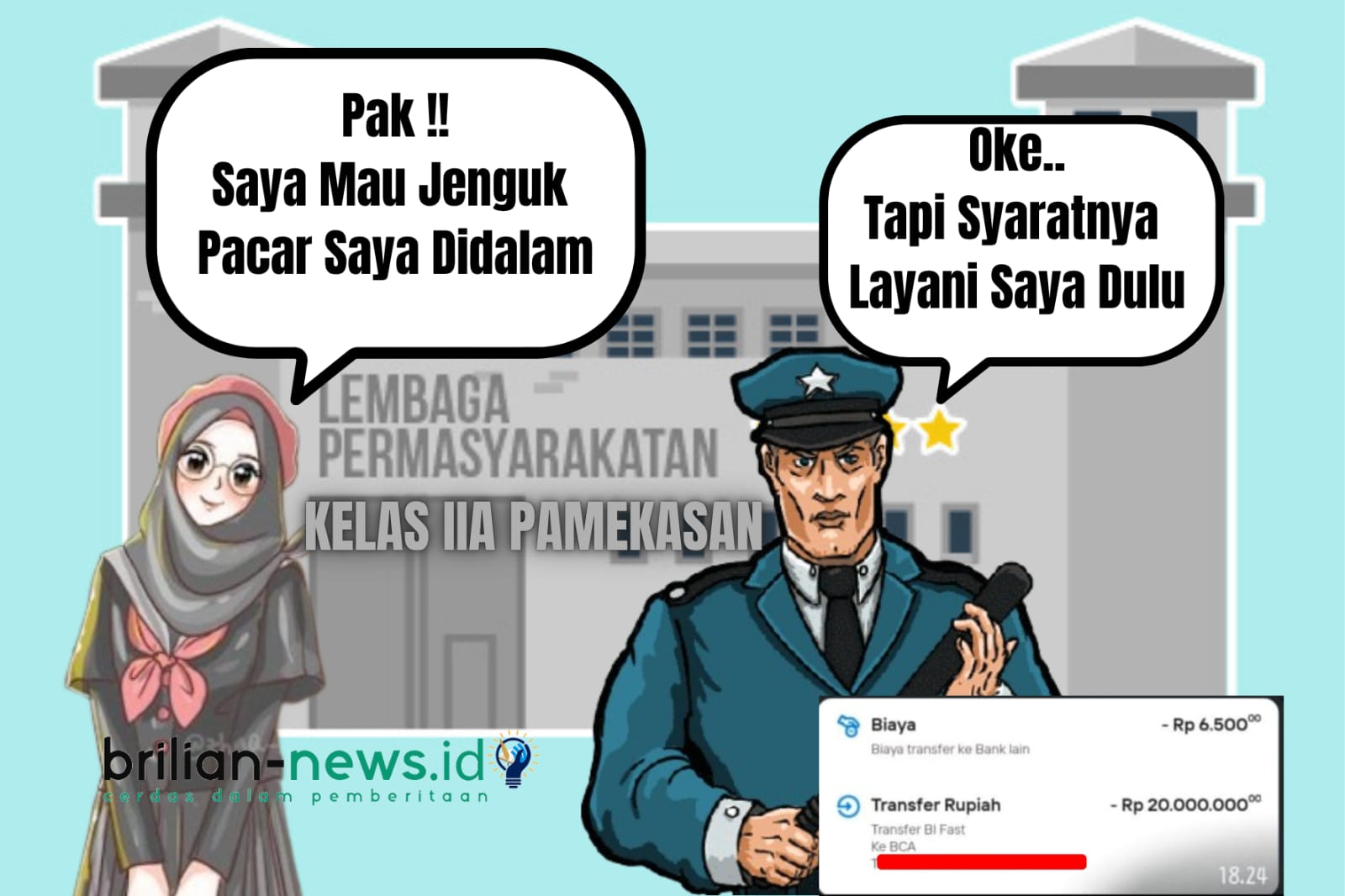 Kunjungan Berujung Teror Seksual: Oknum Sipir Lapas Pamekasan Perkosa Tunangan Napi
