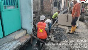 Proyek Tambak Wedi Tengah 5 Surabaya Dikeluhkan: Warga Sebut Proyek Siluman
