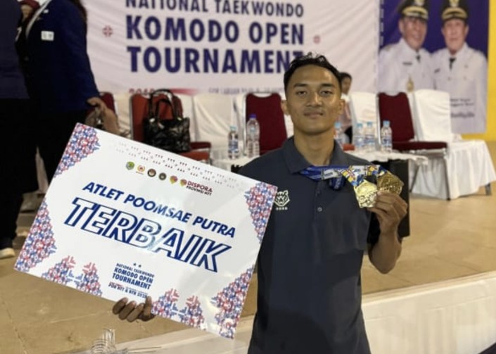 Kembali Raih Prestasi, Anggota Polres Probolinggo Kota Sabet 2 Medali di Kejuaraan Komodo Open 2025