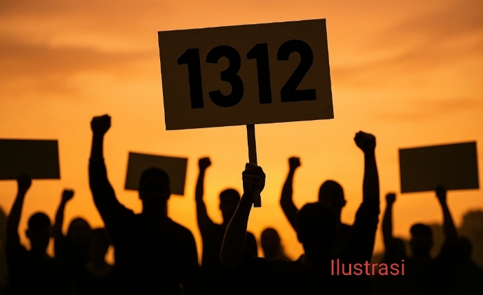 Kode “1312” Viral Usai Demo DPR, Simbol Solidaritas dan Kritik Publik