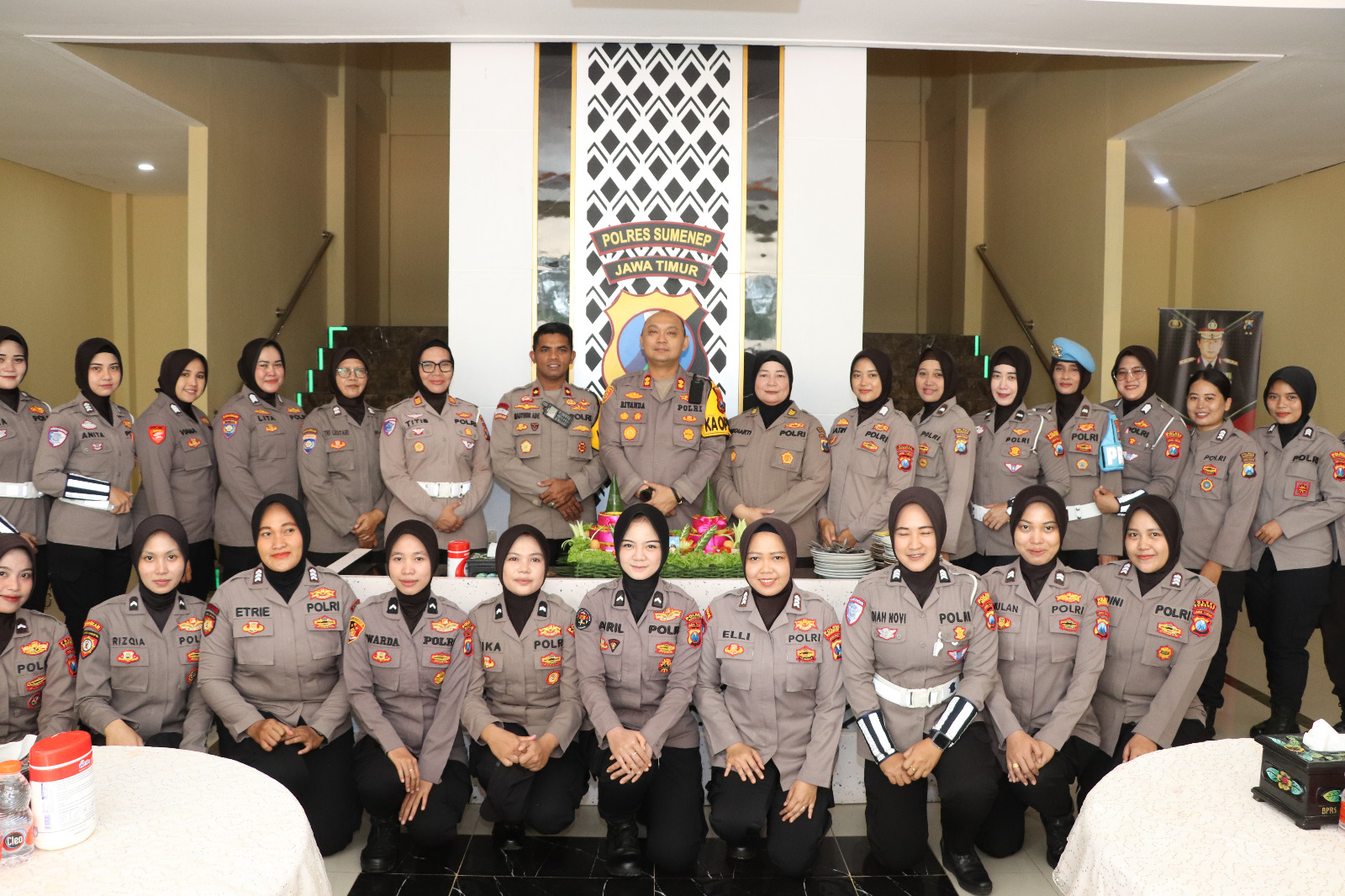 Pesan Kapolres Sumenep di Hari Jadi Polwan RI Ke 77