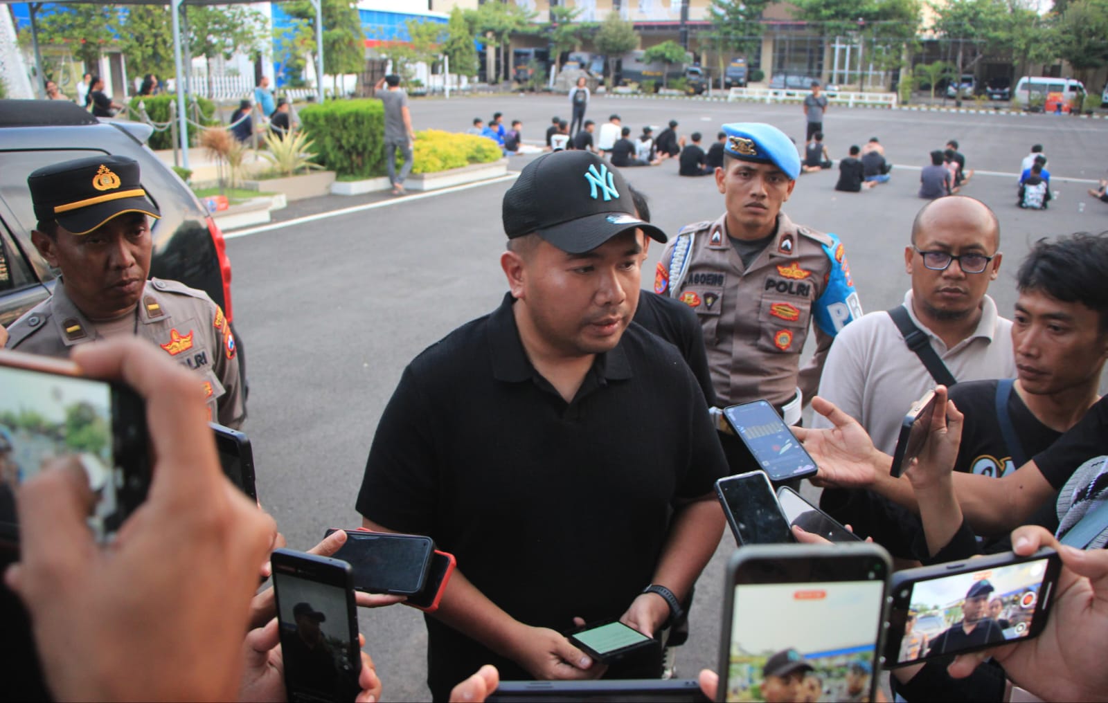 Polres Tuban Amankan dan Beri Pembinaan 38 Oknum Pesilat Konvoi di Jalan Raya
