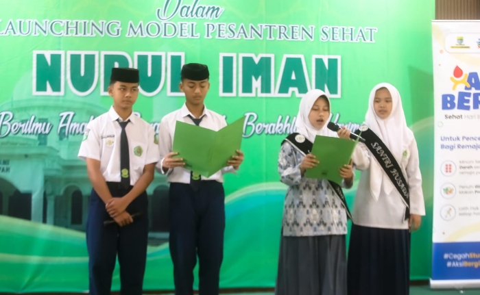 Pesantren Nurul Iman Bandung Miliki Poskestren, Santri Kini Lebih Terlindungi