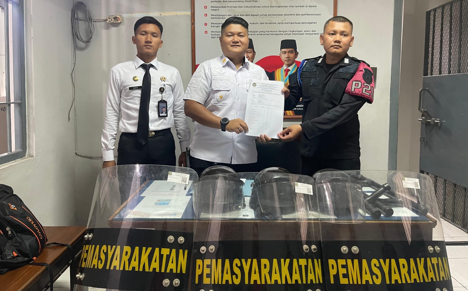 Lapas Pemuda Madiun Perkuat Petugas dengan Pembaruan Inventaris Keamanan