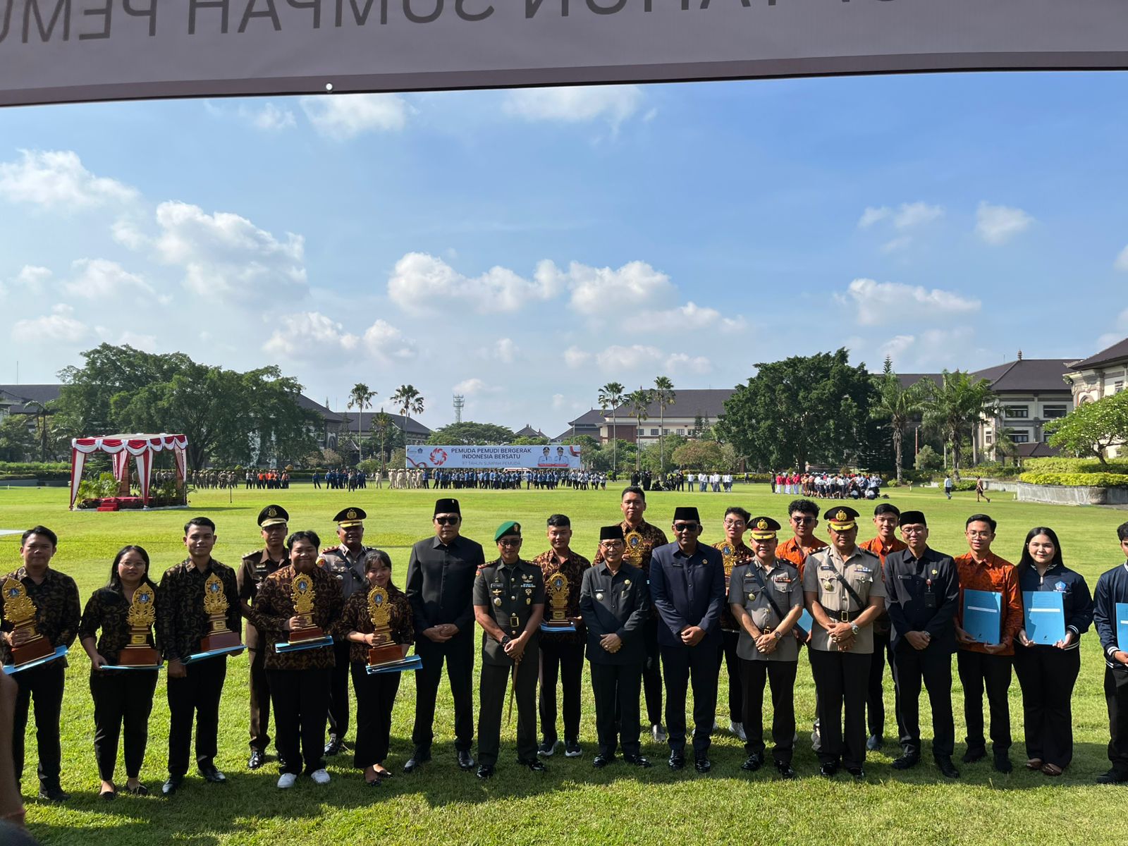 Kapolres Badung AKBP M. Arif Batubara Hadiri Upacara Peringatan Hari Sumpah Pemuda ke-97 Tahun 2025