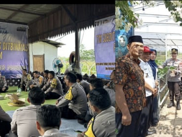 Pastikan Program Kampung Tangguh Berjalan Efektif, Ditbinmas Polda Jatim Lakukan Evaluasi Dan Pembinaan di Kabupaten Pasuruan.