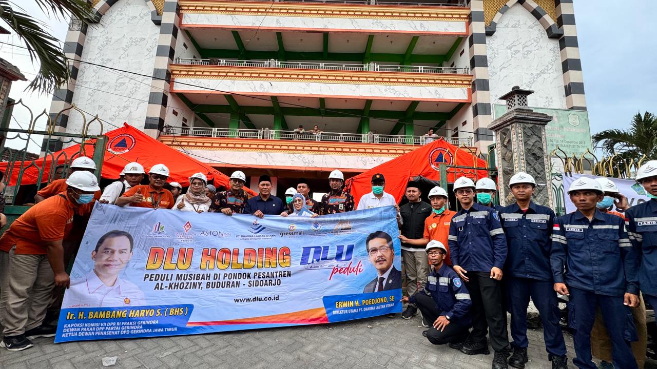 Bambang Haryo–DLU Holding Galang Bantuan untuk Korban Runtuhnya Bangunan Ponpes Al Khoziny