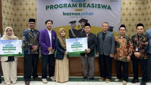 Beasiswa Jabar Cerdas BAZNAS Jabar Jadi Penyemangat Baru 102 Mahasiswa