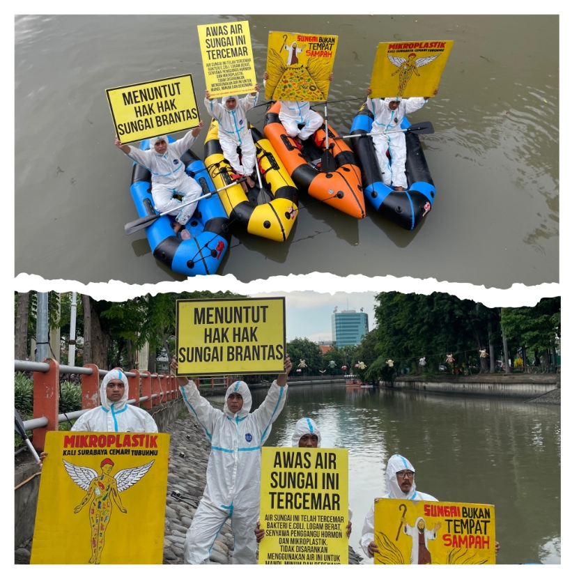 Musim Hujan Tiba, ECOTON Ingatkan Khofifah Awasi Pabrik Pembuang Limbah ke Sungai Brantas