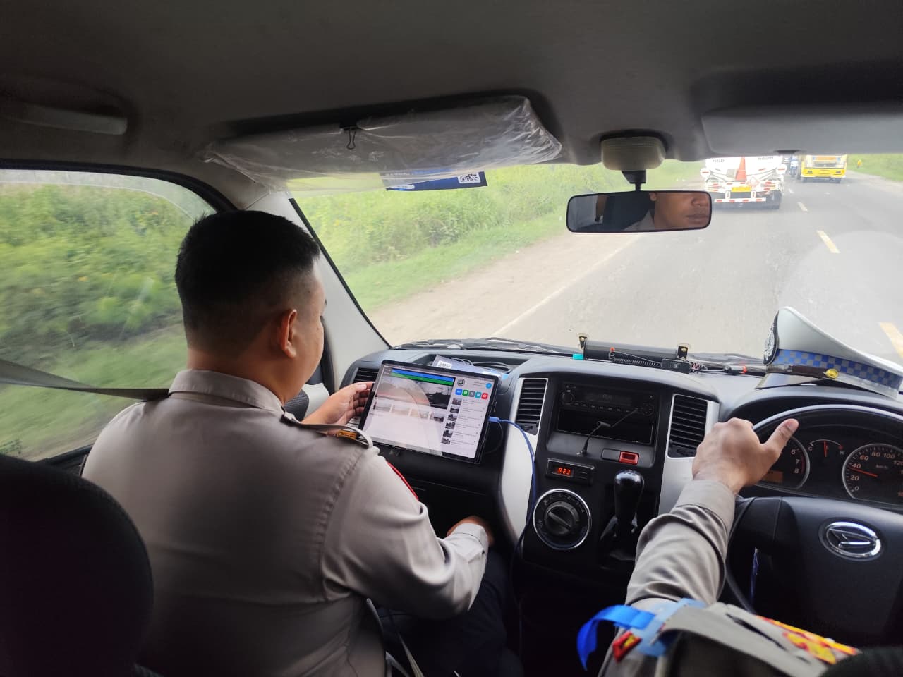 ETLE Incar Polres Gresik Sasar Titik Rawan Selama Operasi Zebra 2025