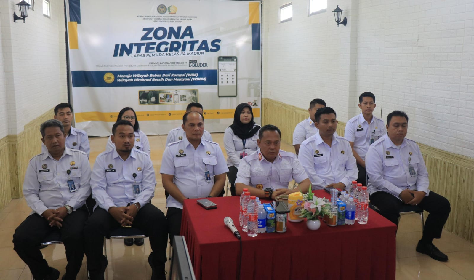 Lapas Pemuda Madiun Ikuti Pengarahan Pelaksanaan Tugas dan Fungsi Pemasyarakatan oleh Dirjenpas Secara Daring