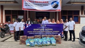 Lapas Kelas IIB Lumajang Peduli Korban Erupsi Gunung Semeru