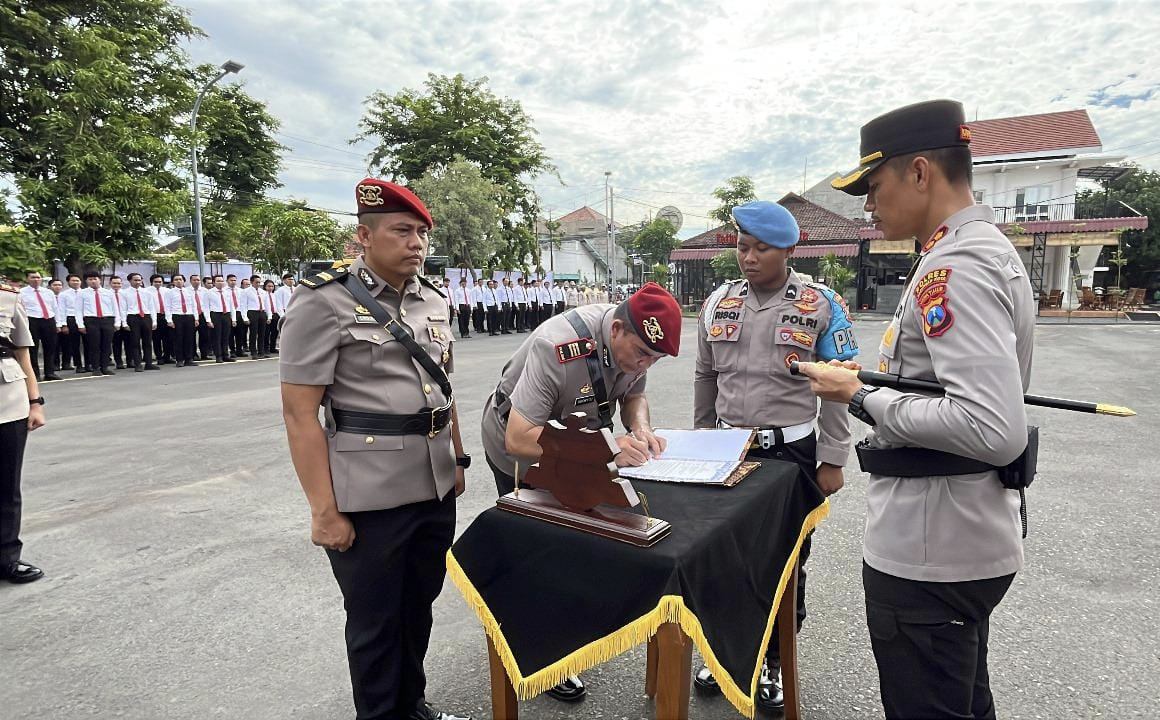 AKP Dhecky Tjahyono Try Yoga, S.Sos., S.H., M.H. Resmi Menjabat Kasat Reskrim Polres Pasuruan Kota