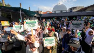 Semarak Parade Jamiah Persis di Bojongloa Kaler, Farhan: Kebersamaan Ini Menguatkan Bandung