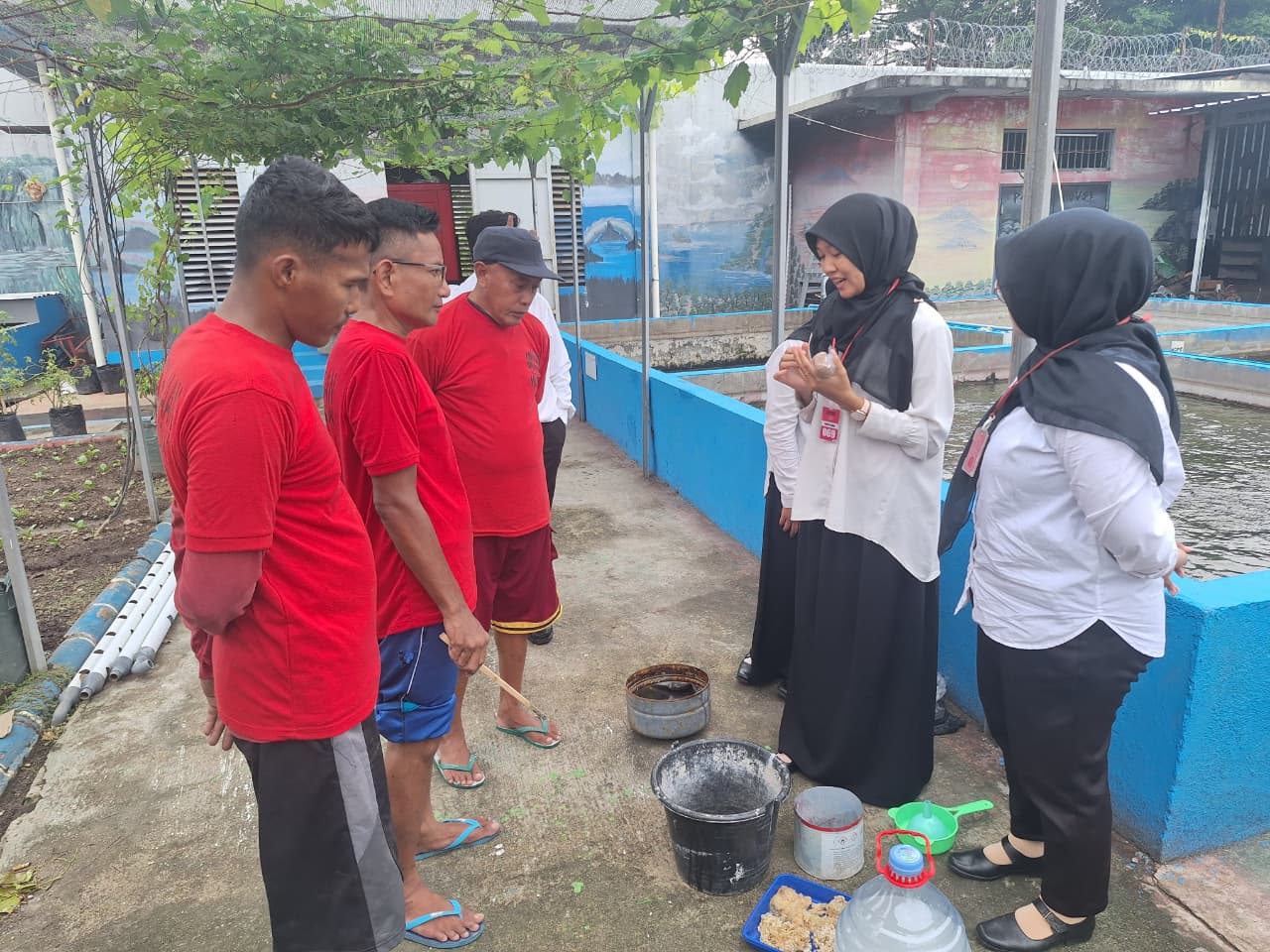 Dukung Reintegrasi, Mahasiswa Magang Terlibat Aktif dalam Program Kemandirian Lapas Pemuda Madiun