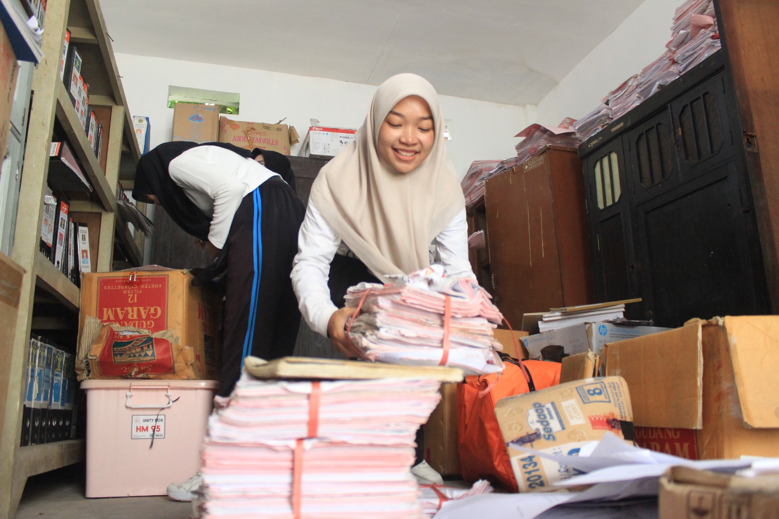 Perkuat Manajemen Dokumen, Lapas Bondowoso Lakukan Penataan Arsip Menyeluruh