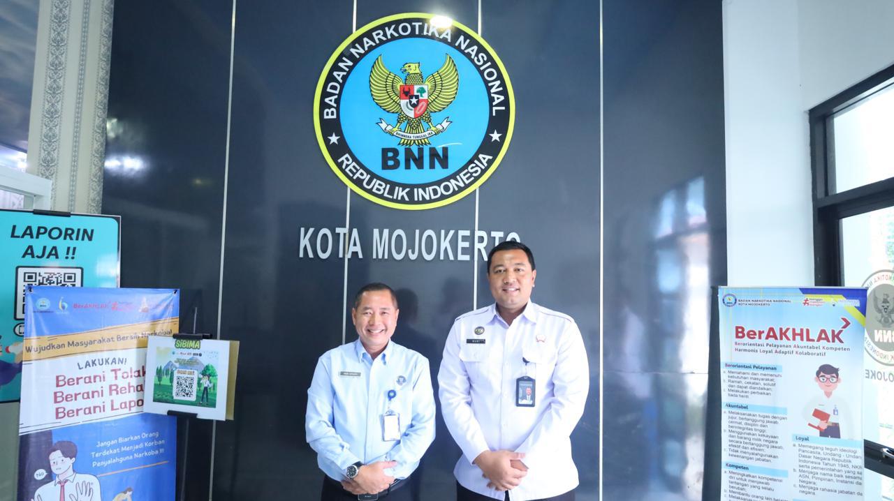 Sinergi Aparat Penegak Hukum, Lapas Mojokerto Perkuat Kerja Sama Dengan BNN Mojokerto Kota