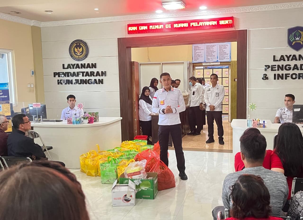 Lapas Jember Gelar Ibadah Natal dan Layanan Kunjungan Keluarga