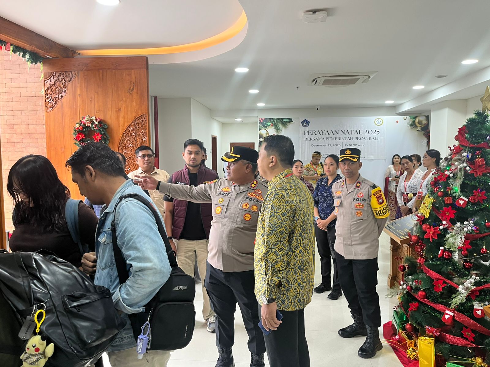 Polres Badung Tegaskan Kesiapan Pengamanan Natal Bersama MPUK Badung