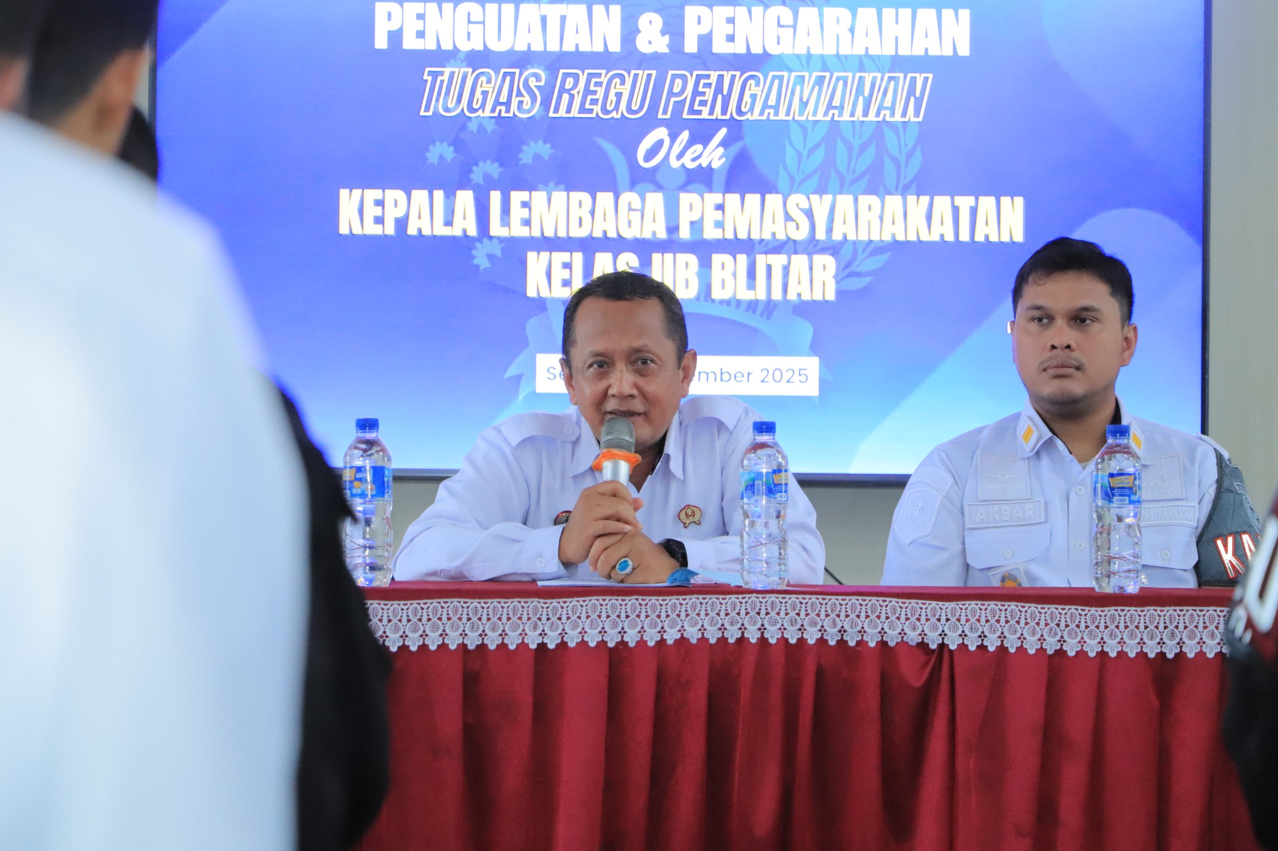 Perkuat Soliditas Jelang Tahun Baru 2026, Kalapas Blitar Satukan Komando Regu Pengamanan