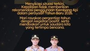 Tanpa Kembang Api, Polres Probolinggo Kota Ajak Warga Sambut Tahun Baru dengan Kepedulian