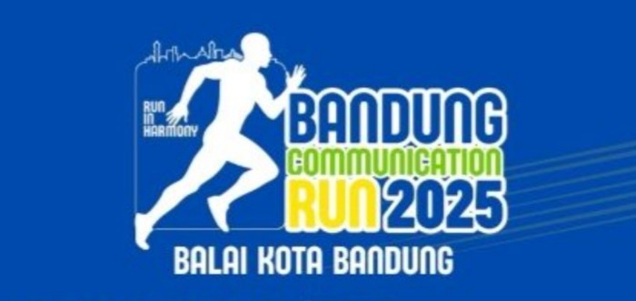 Bandung Communication Run 2025 Gaungkan Semangat Inklusif dan Harmoni di Ruang Publik