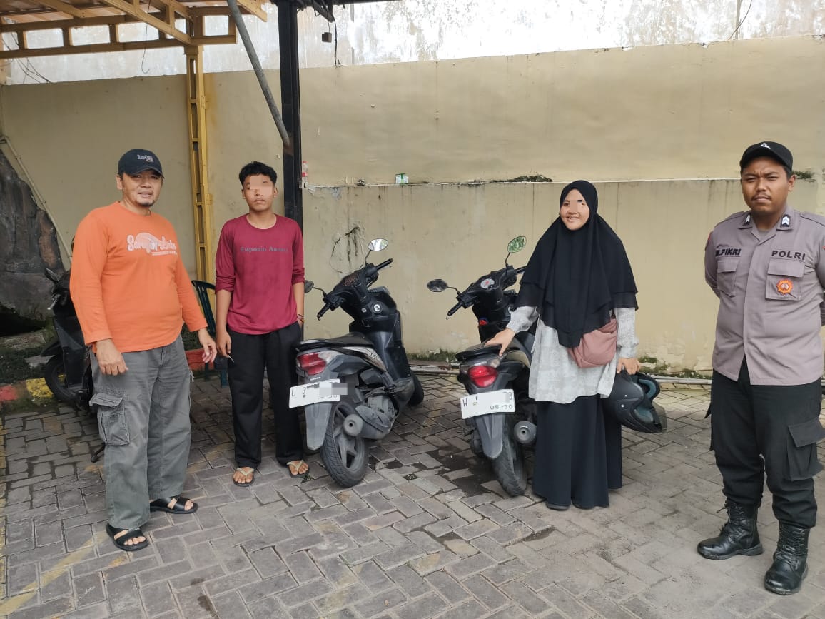 Sempat Panik, Motor Warga Manyar Dikira Hilang, Polisi Temukan Fakta Mengejutkan