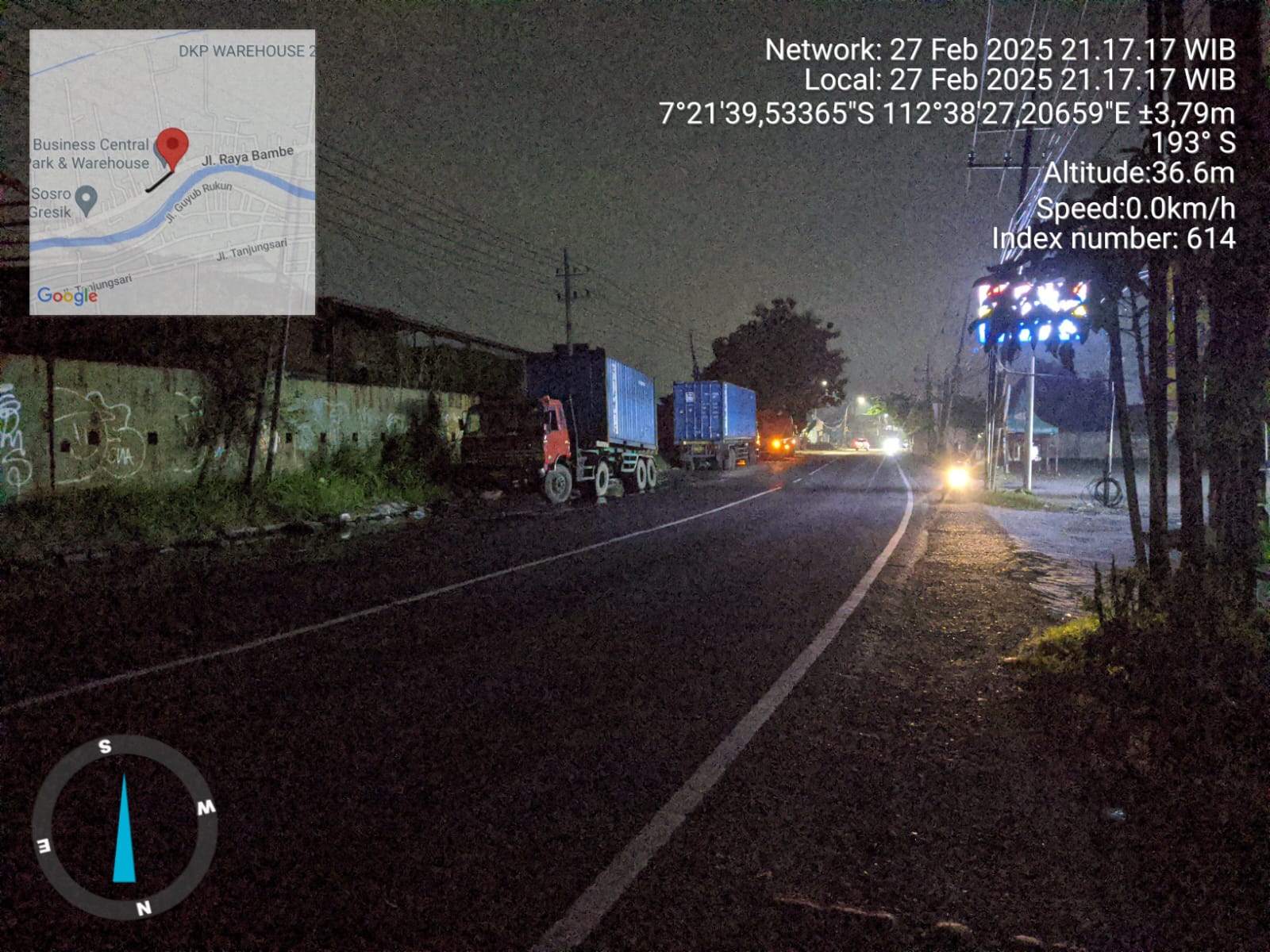 Minim Penerangan Di sejumlah titik Jalan Gresik Selatan, Tantangan Keselamatan dan Infrastruktur Dasar