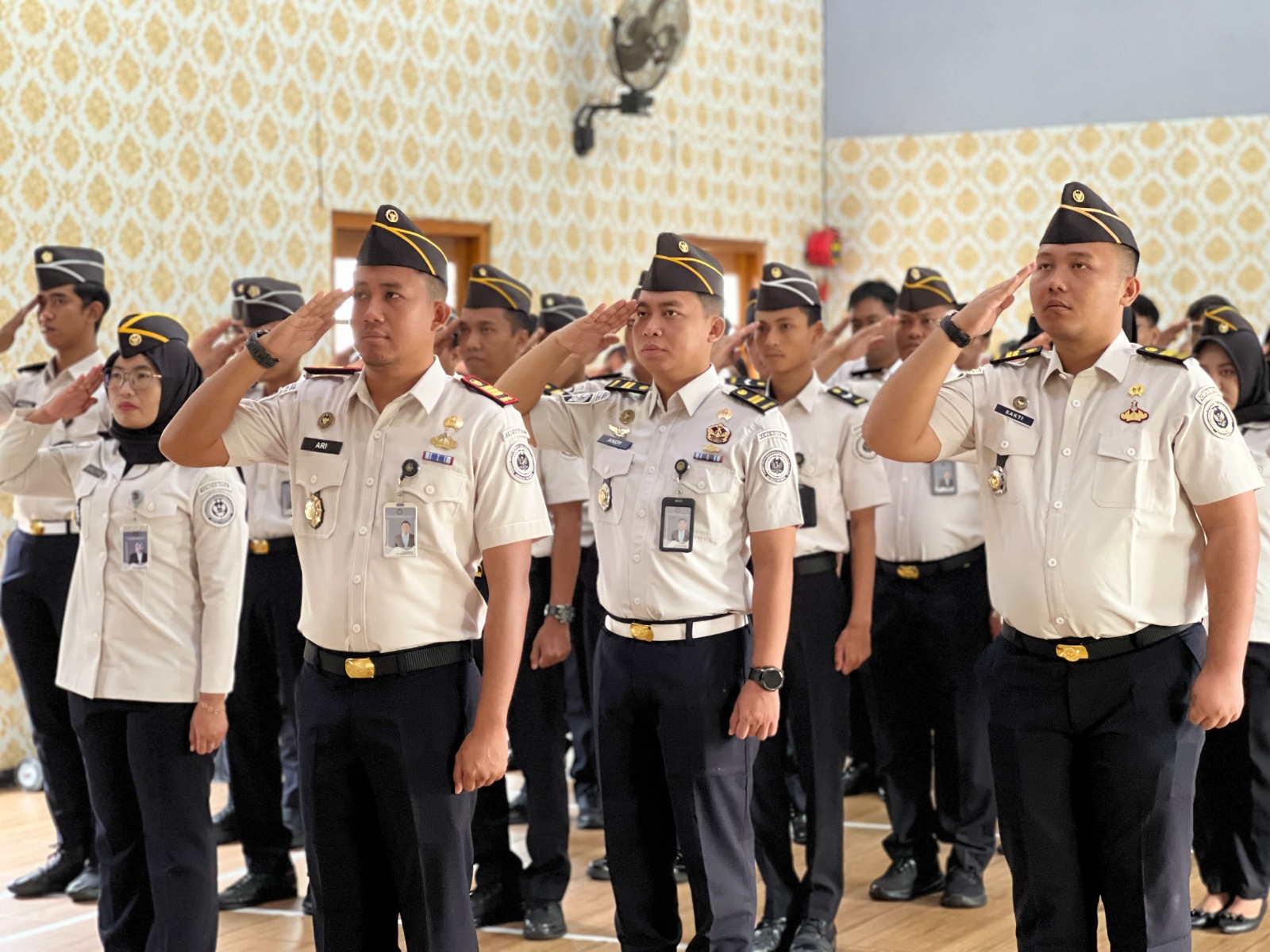 Rutan Magetan Ikuti Apel Bersama Awal Tahun 2026 Bersama Menko Hukum, HAM, Imigrasi dan Pemasyarakatan