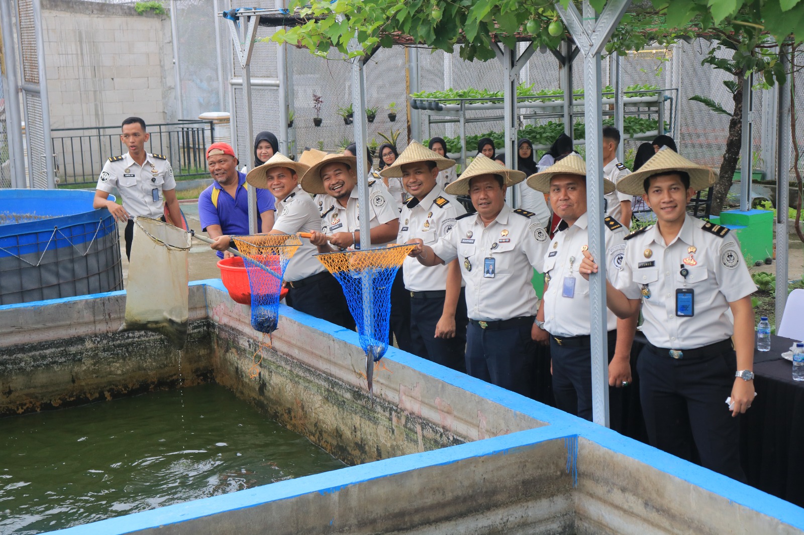 Panen Raya Lapas Pemuda Madiun Turut Berkontribusi Dukung Ketahanan Pangan, Hasil Panen Didonasikan untuk Korban Bencana