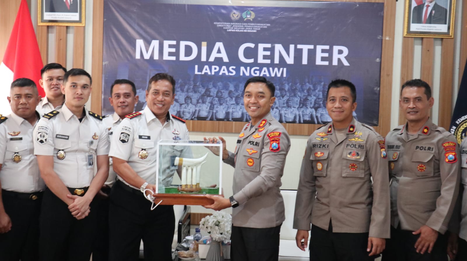 Perkuat Sinergitas, Lapas Ngawi terima kunjungan dari Kapolres Ngawi