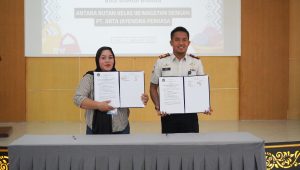 Dukung Pembinaan Kemandirian, Rutan Magetan Laksanakan PKS Pelatihan Merajut