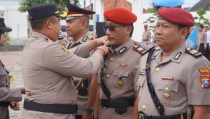 Kapolres Pamekasan Pimpin Langsung Sertijab 9 Pejabat Utama Polres Pamekasan