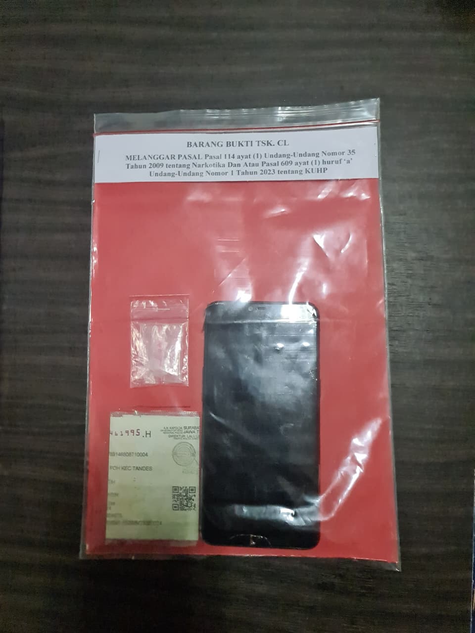 Polres Gresik Ungkap Peredaran Sabu di Menganti, Dua Pelaku Diamankan