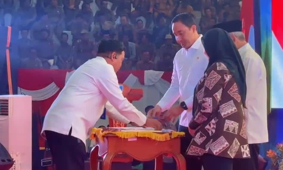 Mendes dan Kepala BNN Deklarasikan Kabupaten Bersinar Menuju Indonesia Emas