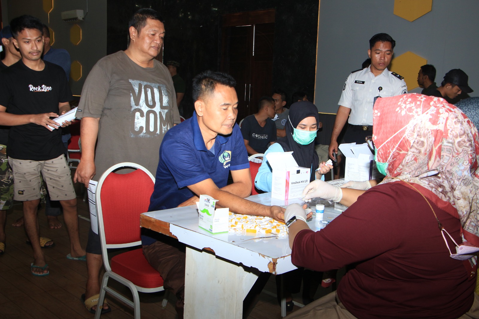 Komitmen Pemasyarakatan Sehat, Lapas Kelas I Madiun Laksanakan Tes HIV Warga Binaan