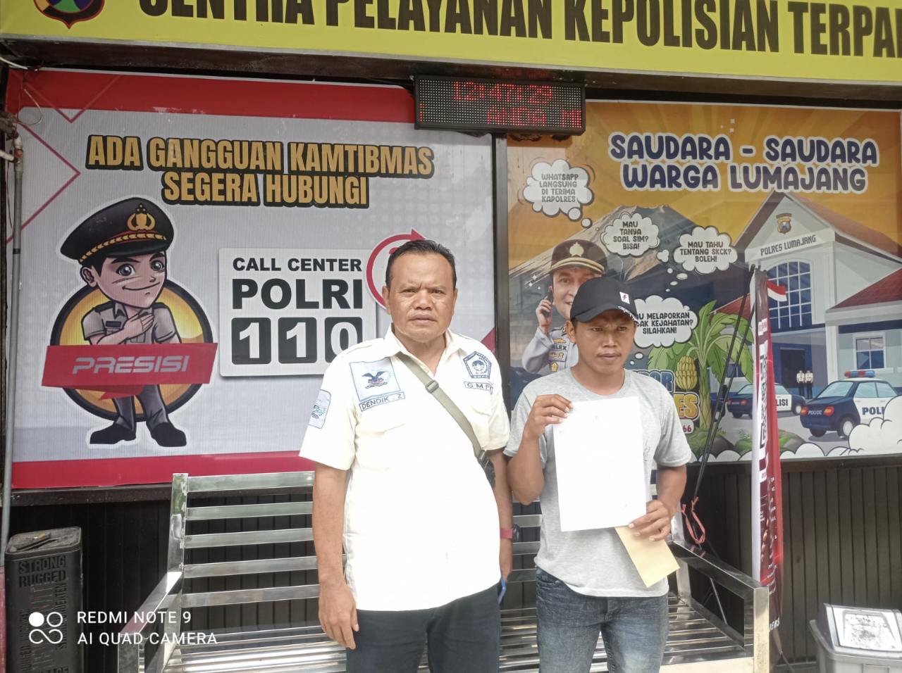 Dikeroyok 8 Orang Menggunakan Sajam, Adi Prasetyo Lapor Ke Polisi