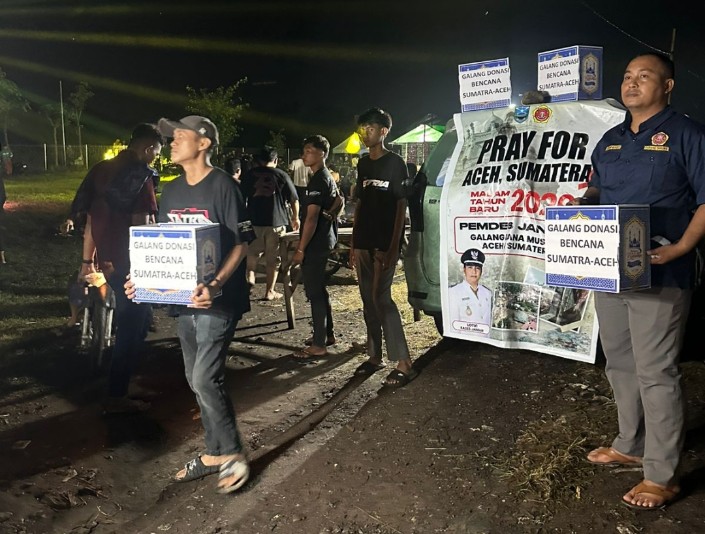Pemdes Jangur Pilih Galang Dana Sosial, Rayakan Tahun Baru Tanpa Kembang Api