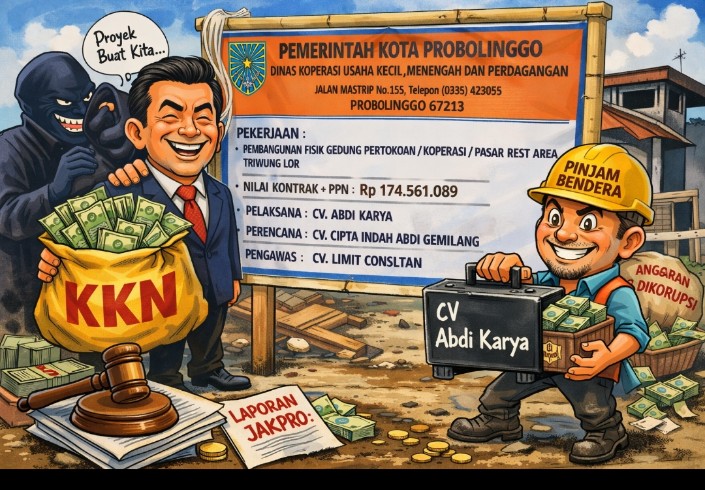 JakPro Ungkap Dugaan Monopoli Rekanan di Proyek Rest Area Triwung Lor Rp174 Juta