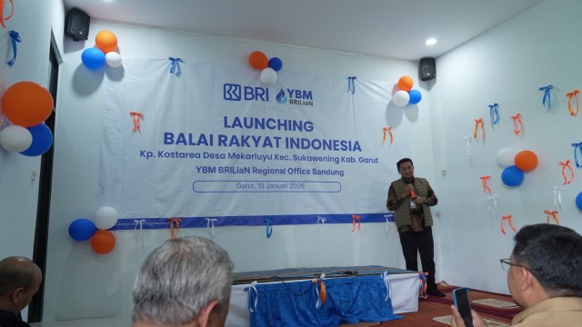 YBM BRILiaN Resmikan Balai Rakyat Indonesia di Sukawening Garut