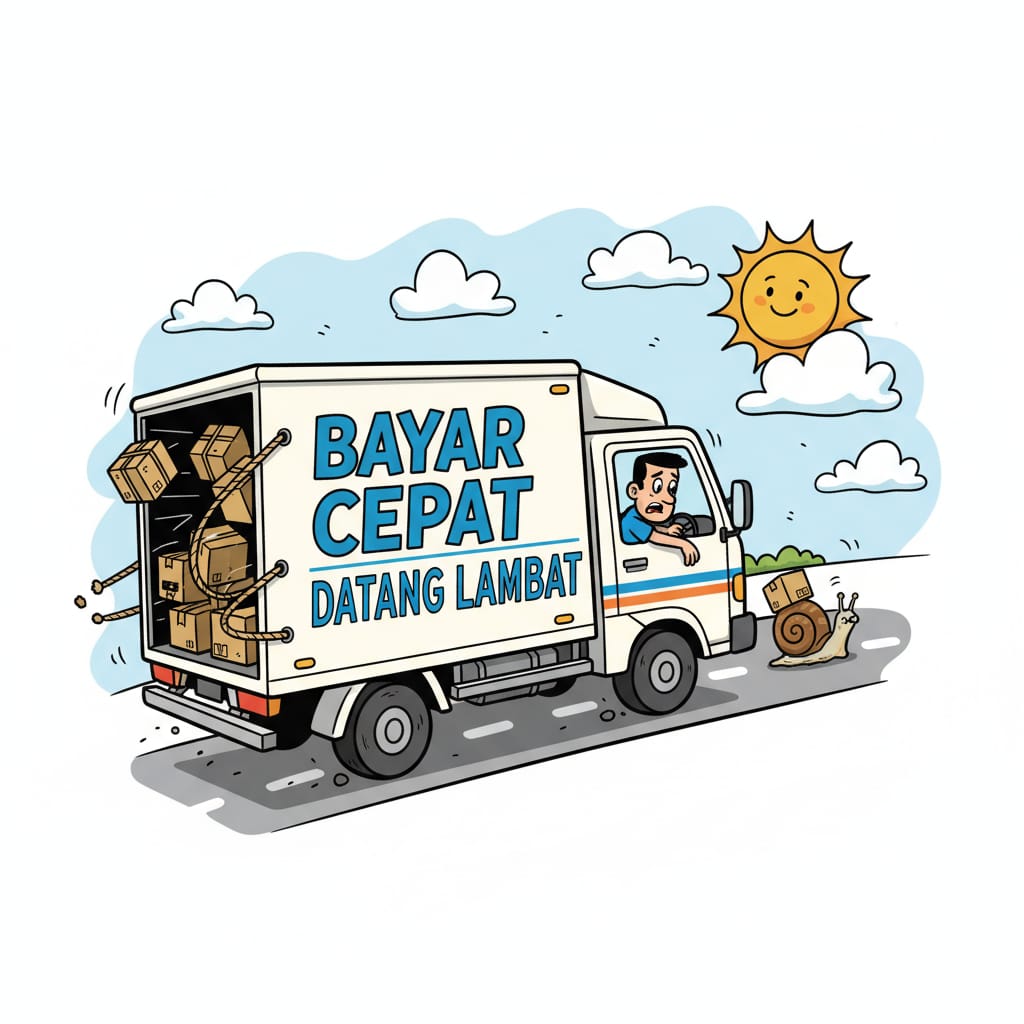 Saat JNE YES Gagal Tepat Waktu, Konsumen Tak Punya Banyak Pilihan Selain Menunggu